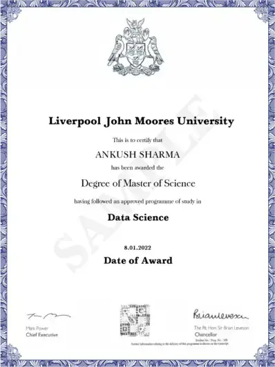 Certificate 1